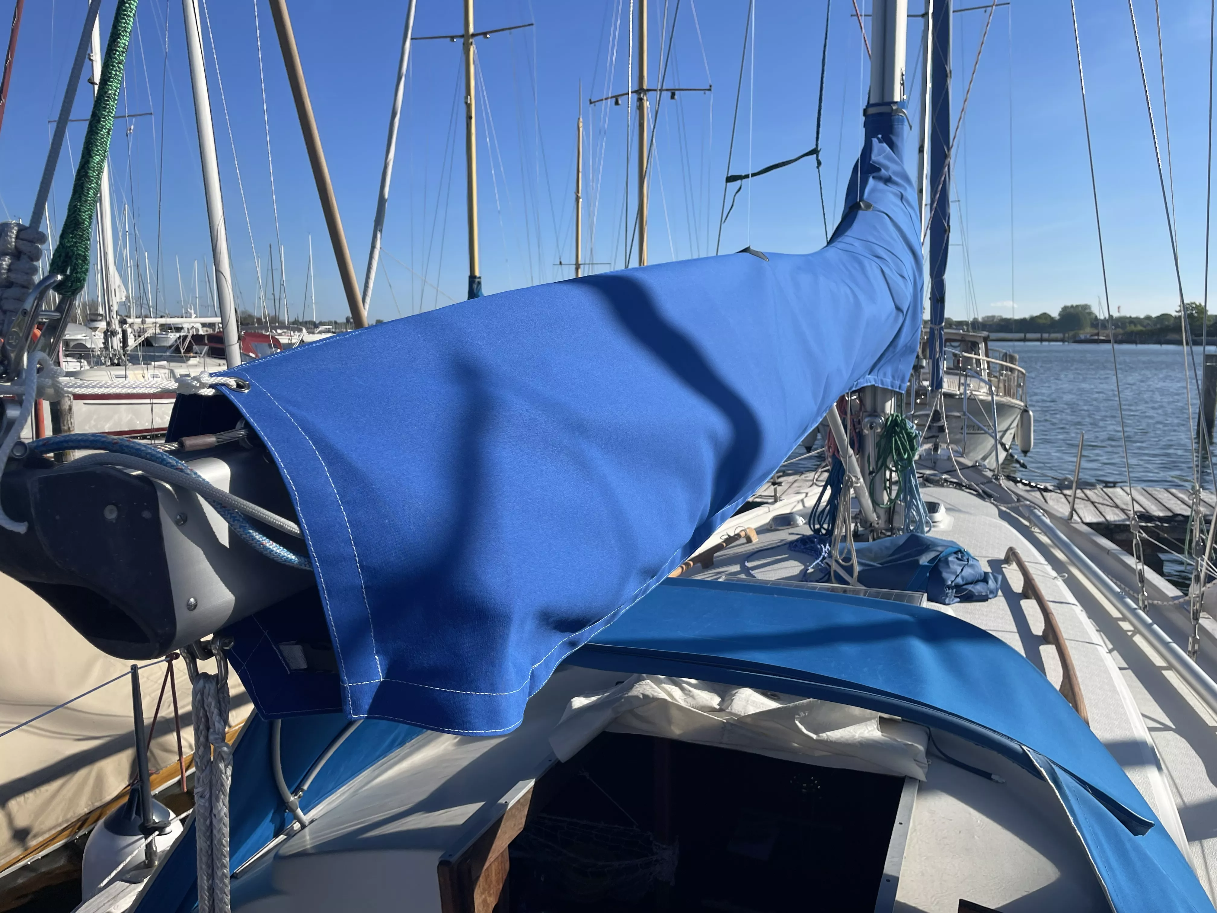 neue Großsegelpersenning der Kaipuu too